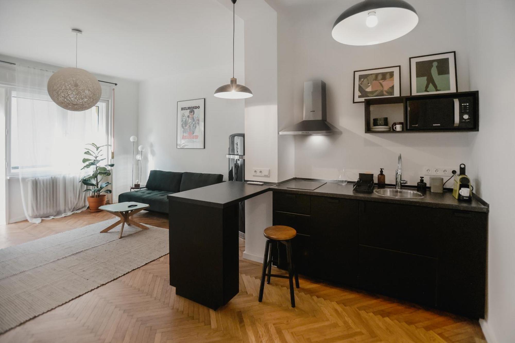 Apartment New 1bdr Modern Bauhaus Flat *